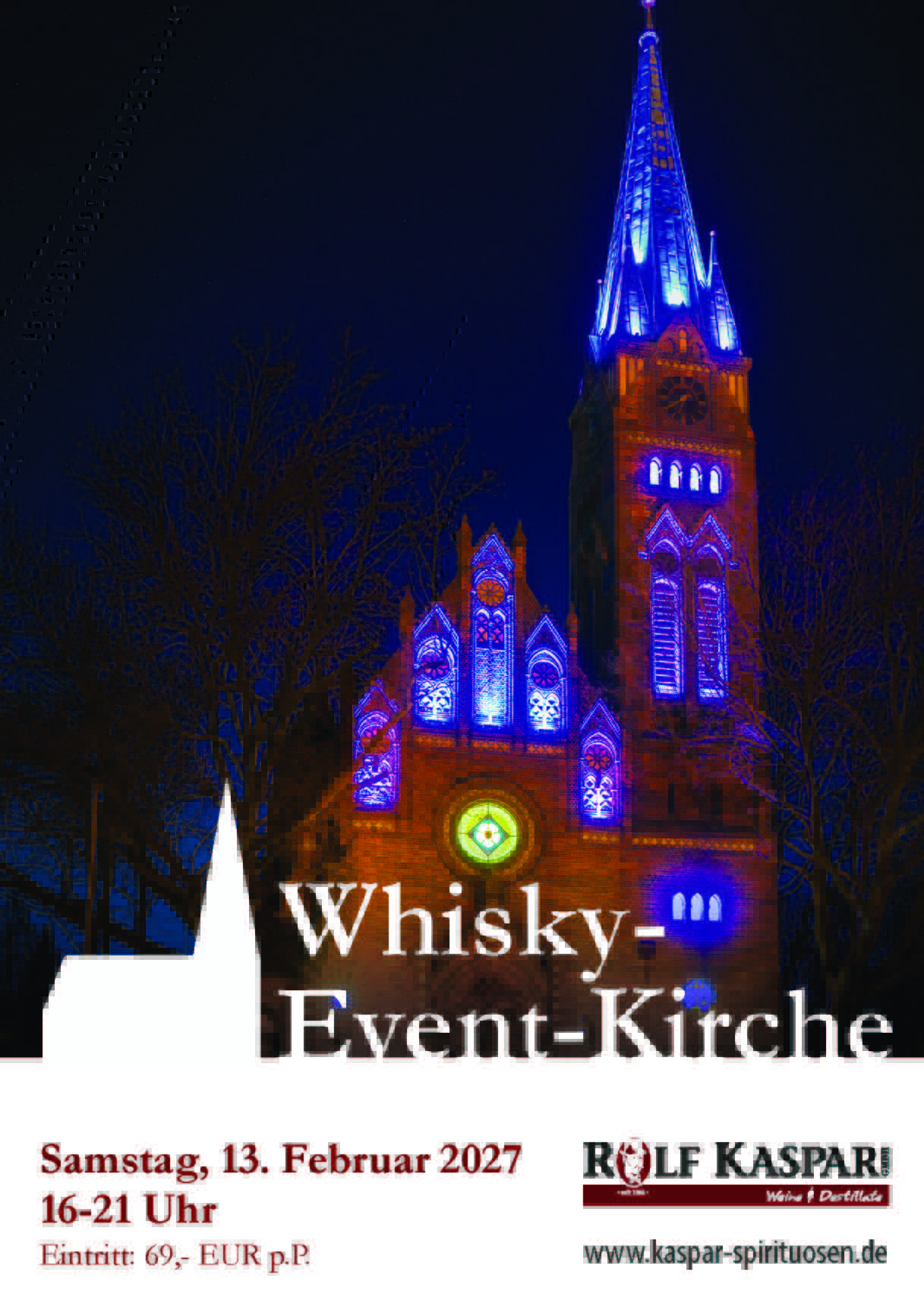 "Whisky-Event-Kirche", Dortmund, 13.02.2027 NEU !!