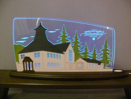 Ardnamurchan Distillery - Plexiglas-Motivleuchte (Made in Germany) !