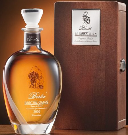 Grappa Berta Bric del Gaian in Holzkiste 0