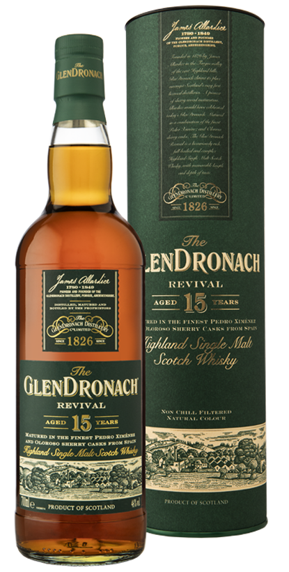 Glendronach Highland Single Malt 15y. 0
