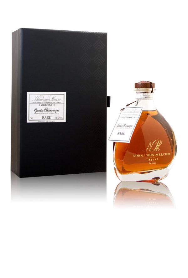 Cognac Normandin-Mercier Grande Champagne "Rare" in Holzkiste 0
